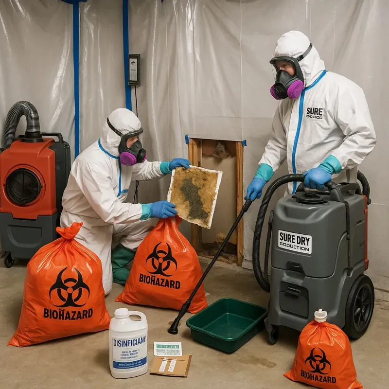 Contaminated Water Handling Protocols process in Wake County, NC